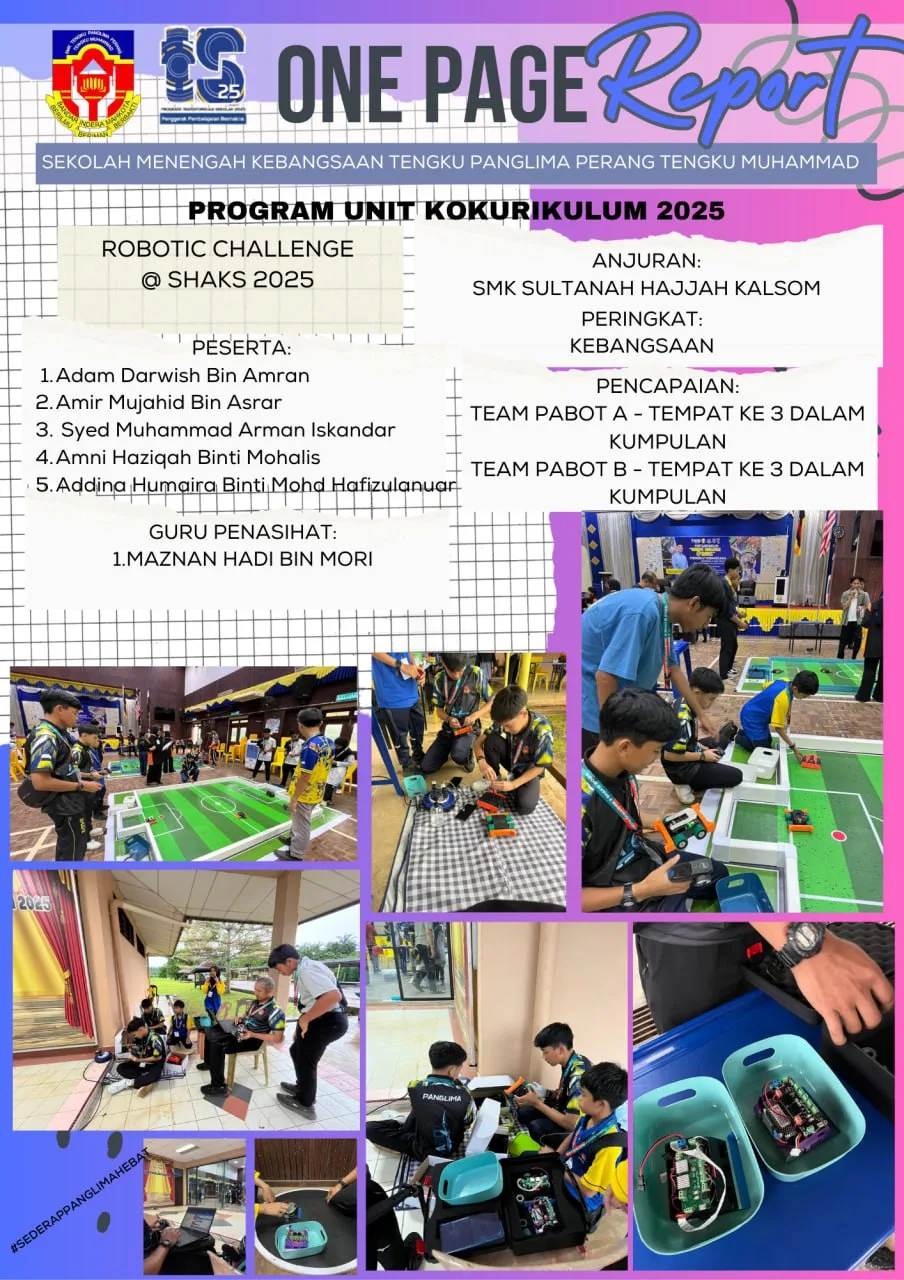 Aktiviti Kokurikulum Julai 1